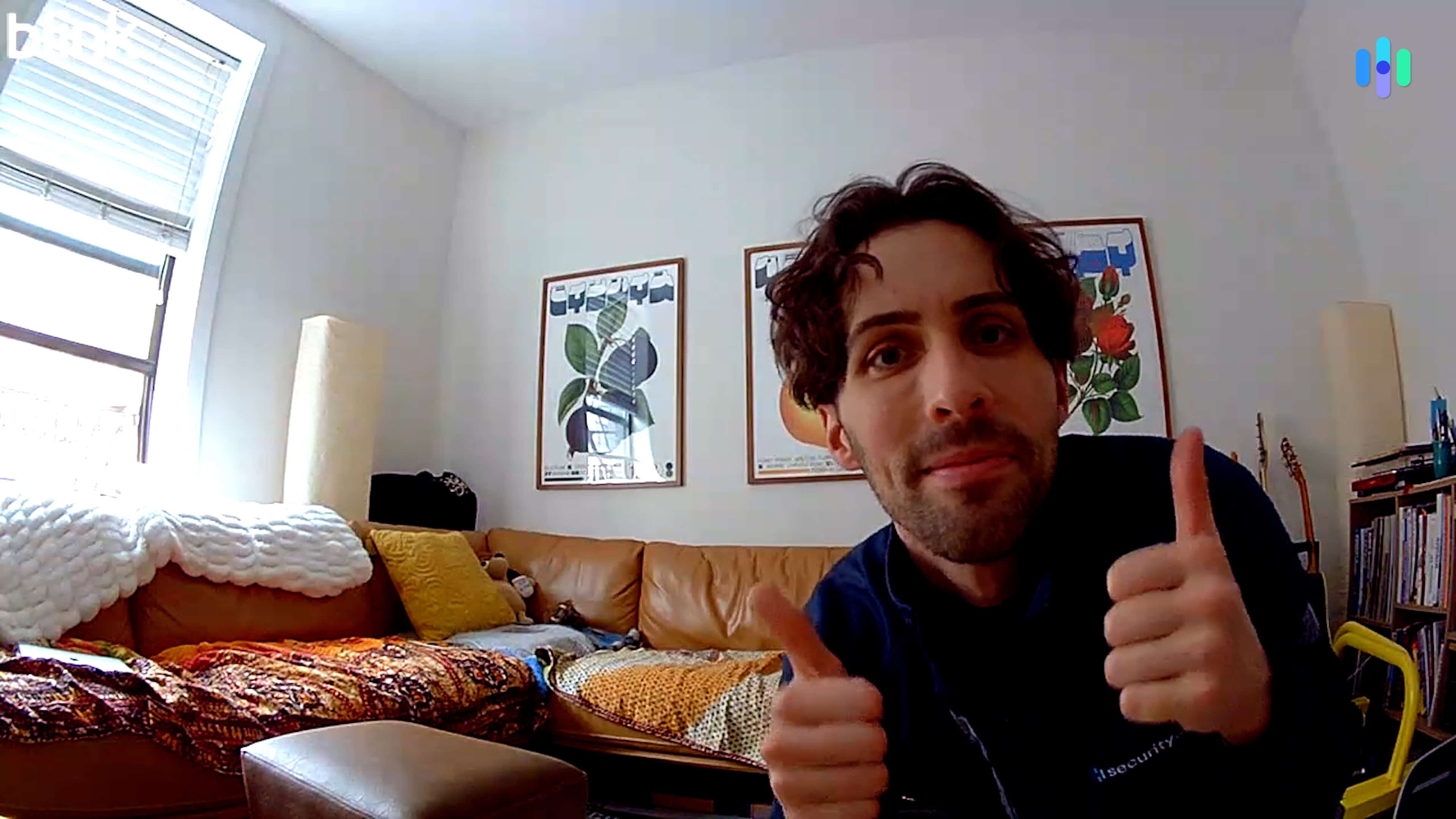 Here’s a screenshot of a recorded clip from our Blink Mini 2.