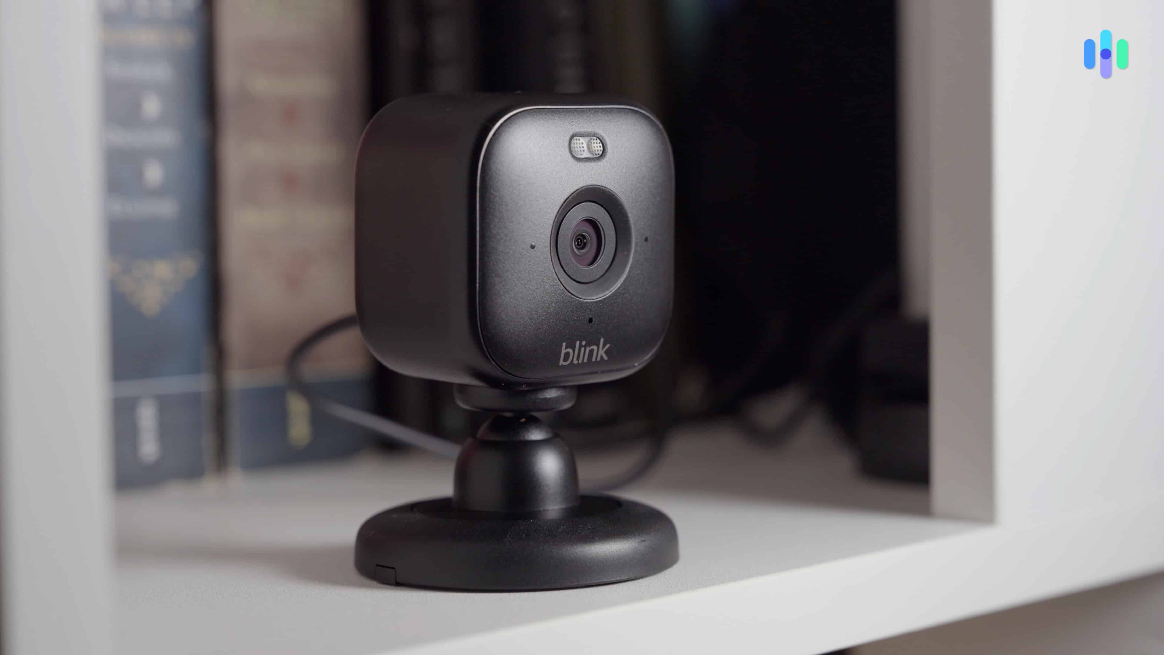 We thought the Blink Mini 2 looked great on our book shelf.