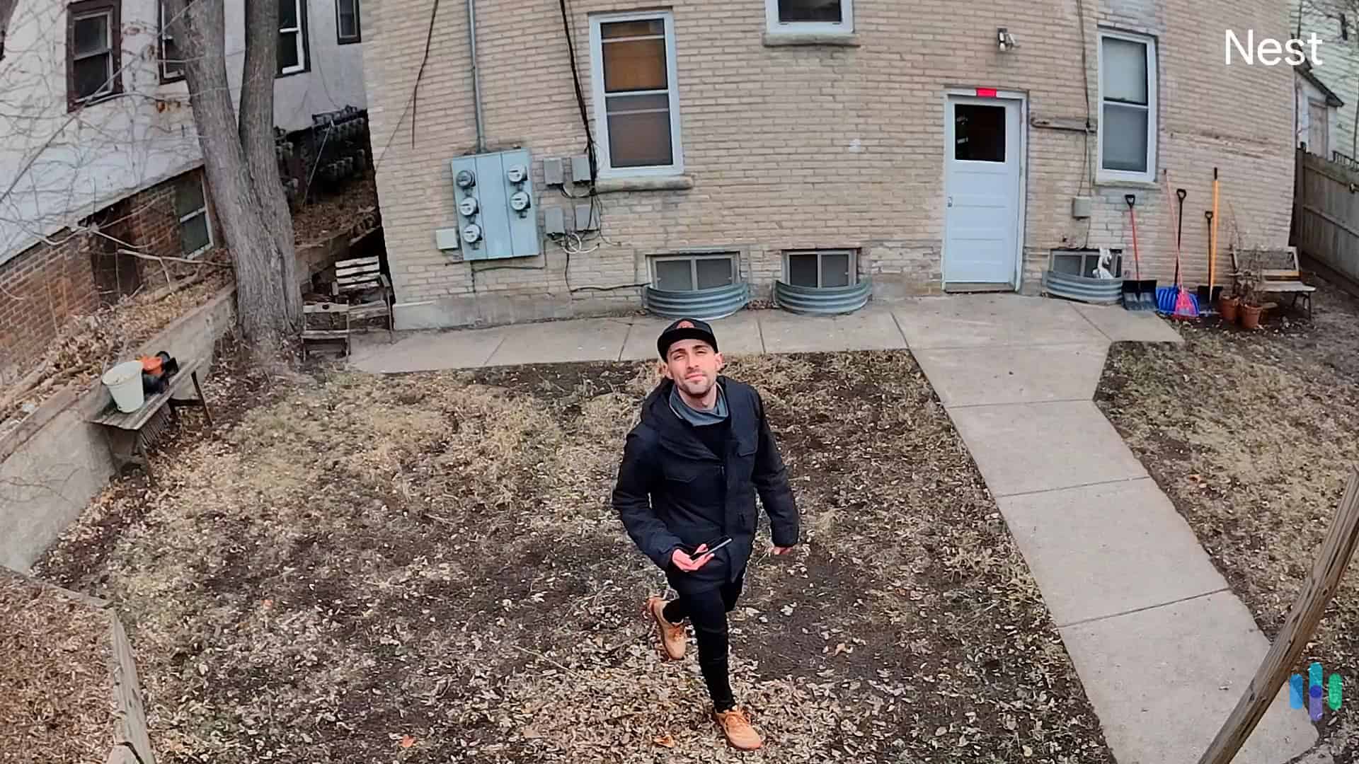 Corey using the Next cam Corey using the Next cam