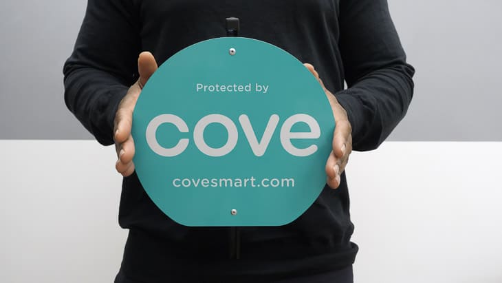A Cove yard sign