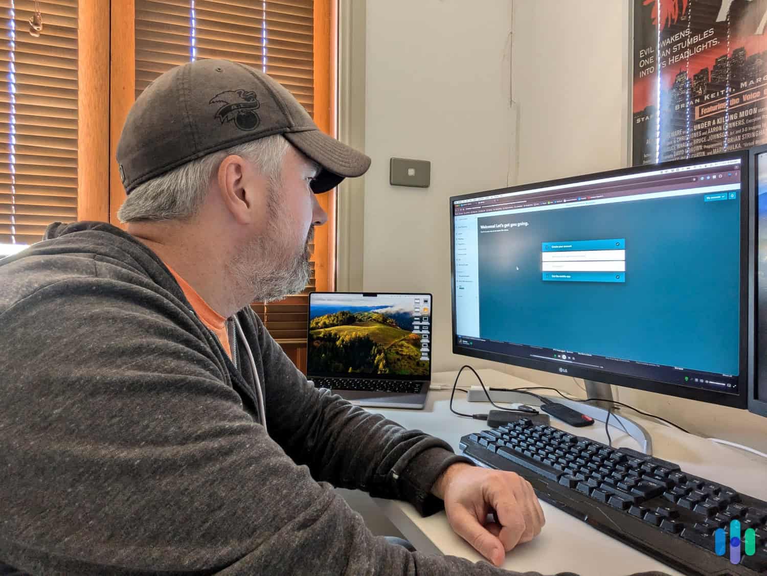 Our expert going through Dashlane’s setup process.