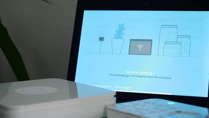 Connecting our Amazon Echo 8 to our Wi-Fi network