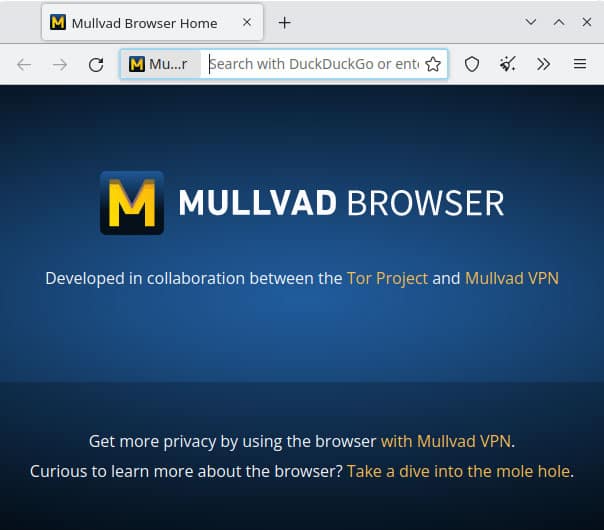 Mullvad browser
