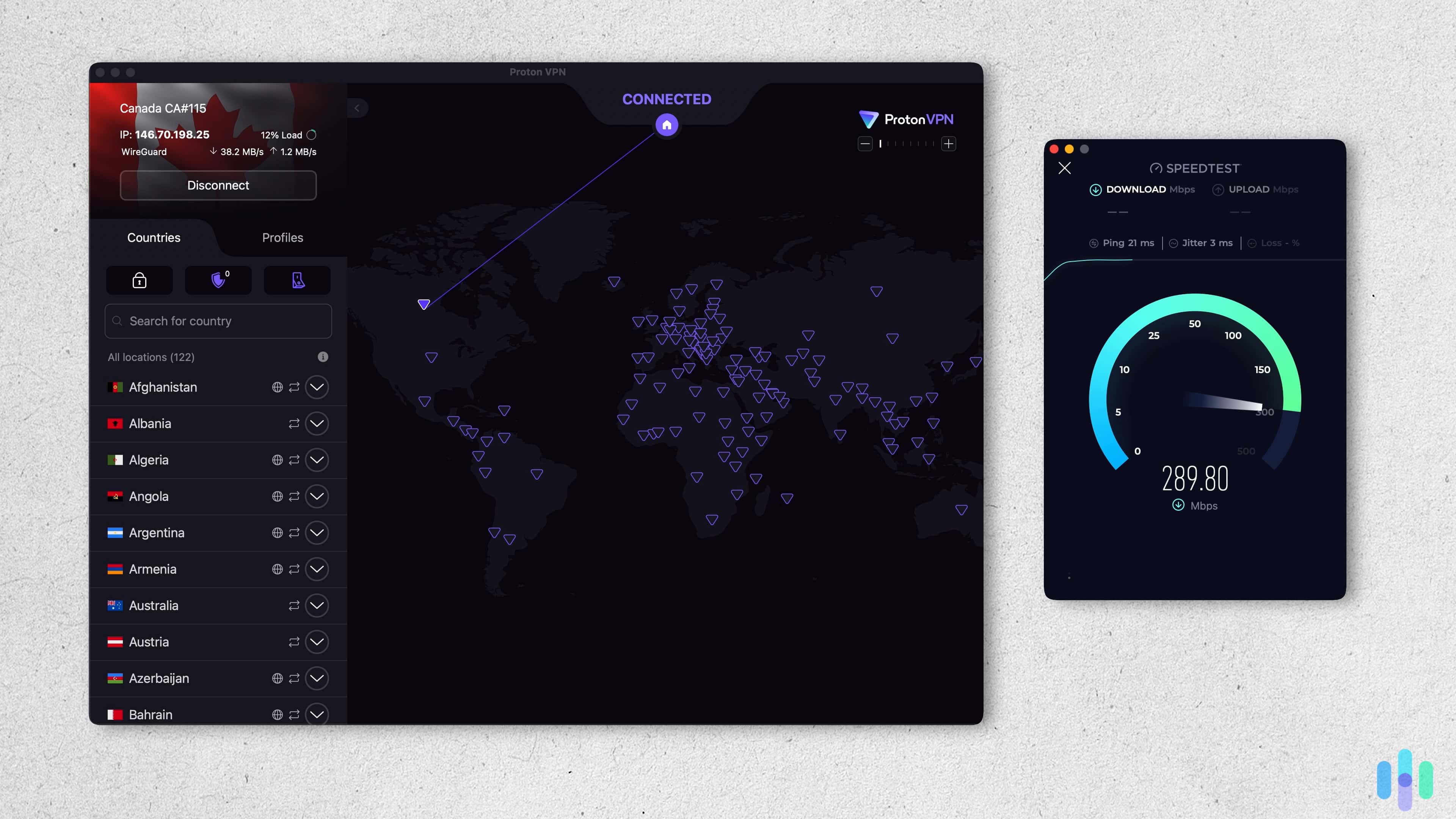Despite its higher starting price, Proton VPN offers speedy connections great for everyday online activities