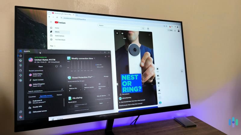 We had no issues watching YouTube shorts with NordVPN