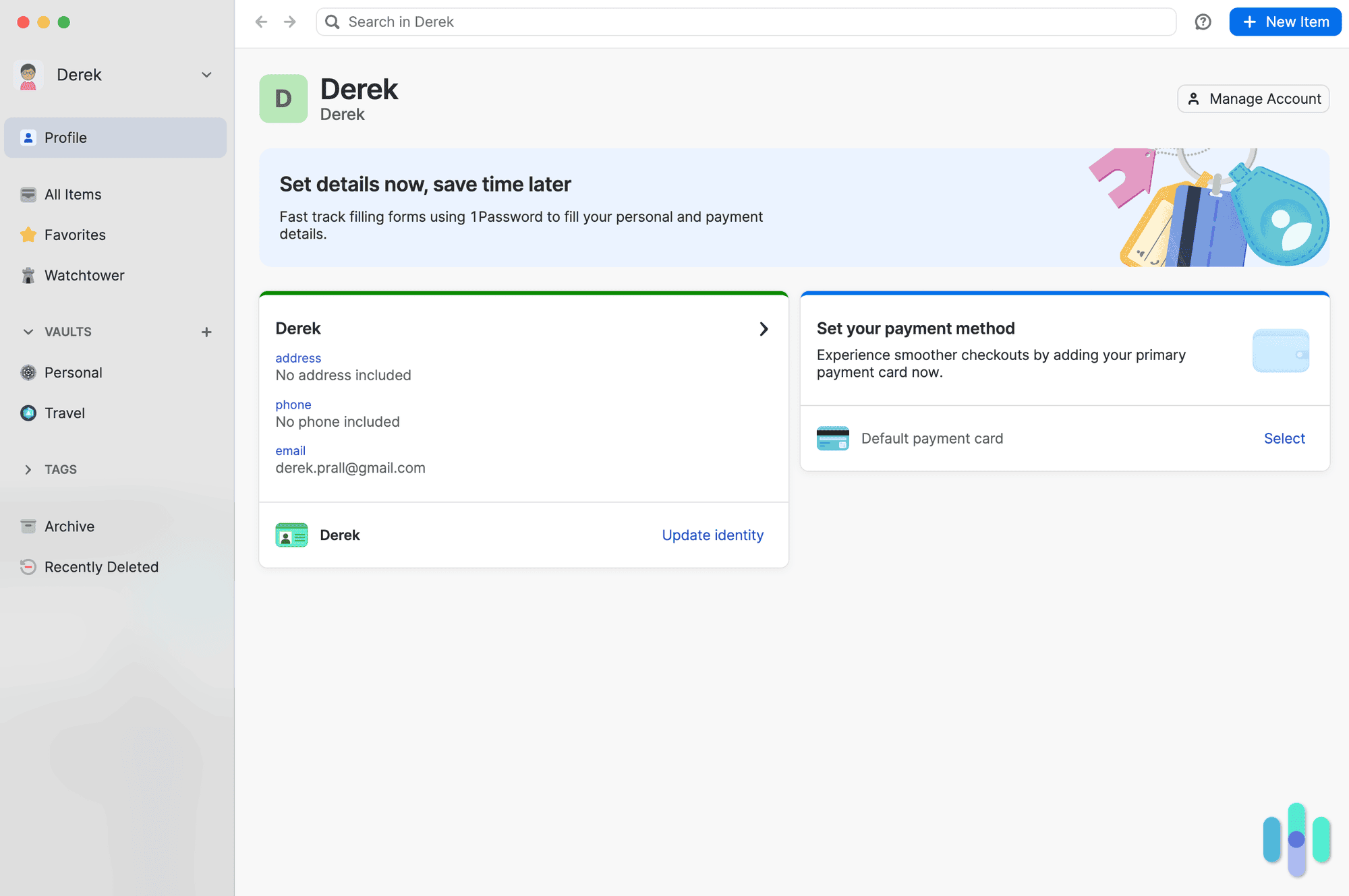 1Password’s desktop client is where you can access most of the settings and features to protect yourself online. 1Password’s desktop client is where you can access most of the settings and features to protect yourself online.