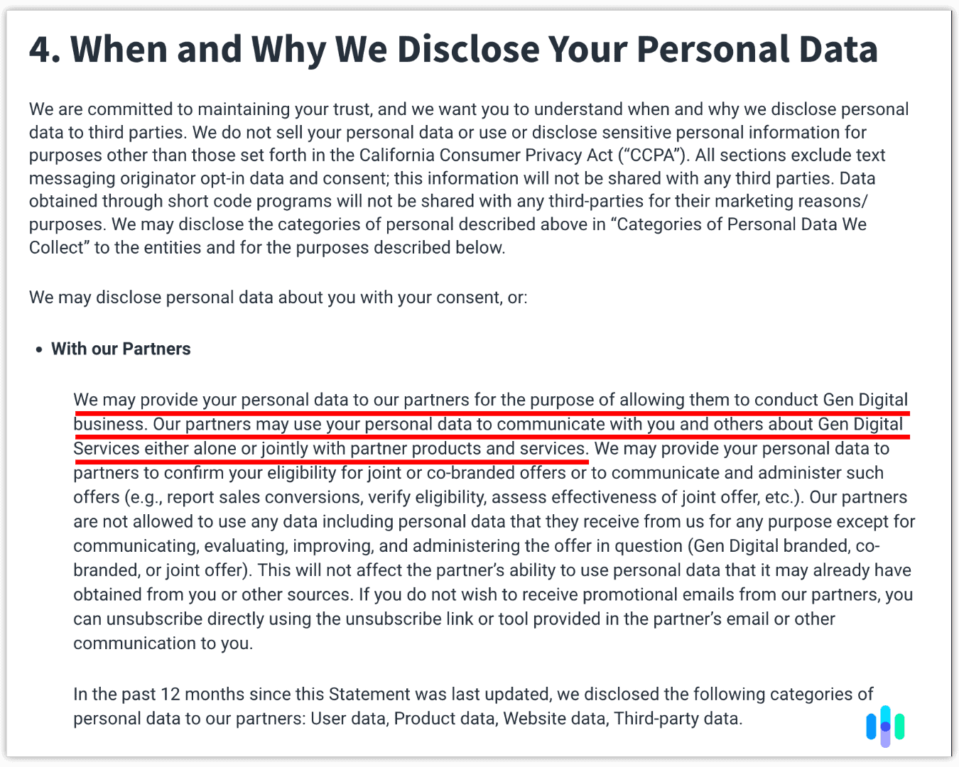 On closer look, Norton shares more personal information than we’d like with its partners.