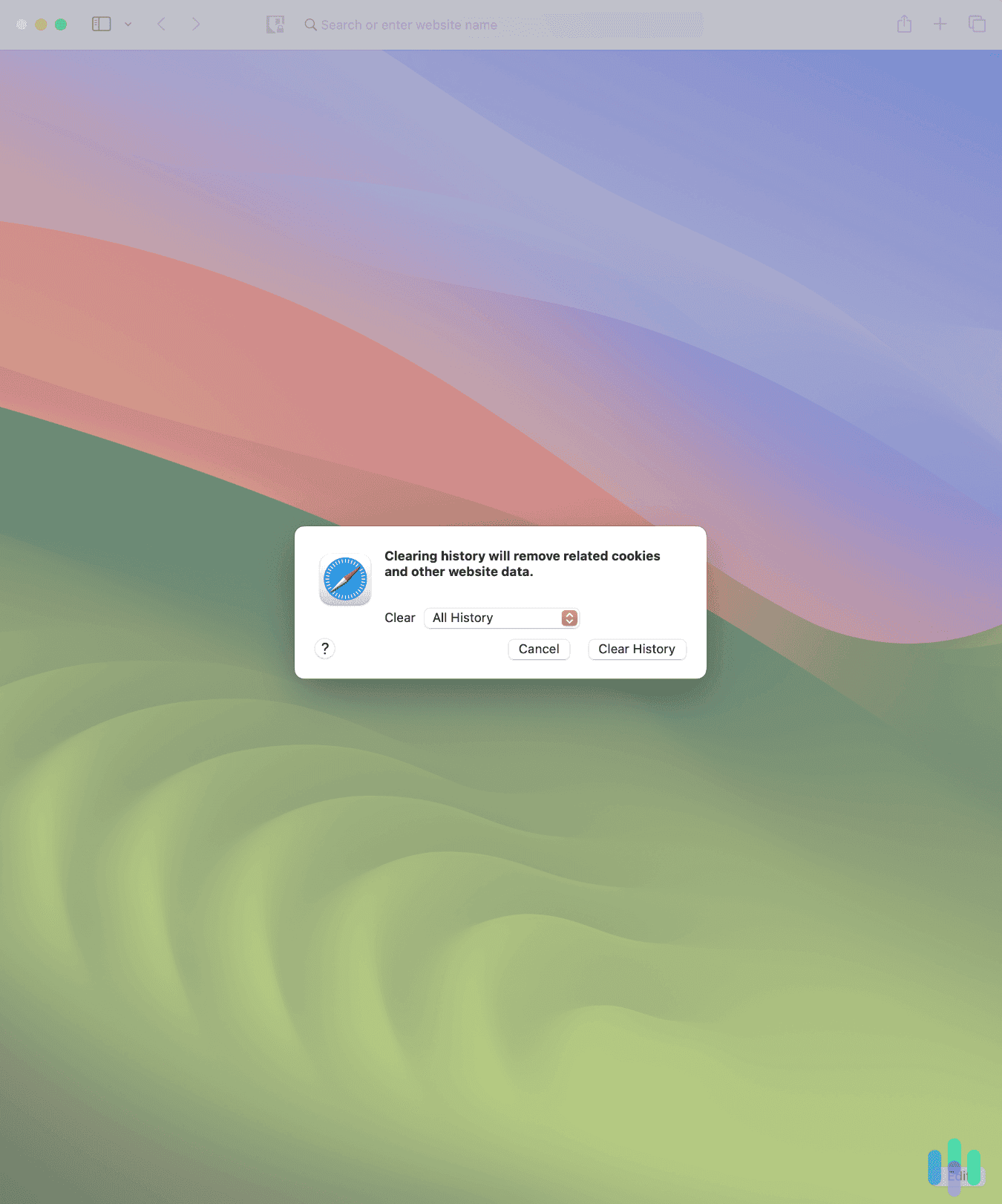 Clearing our Safari desktop cache