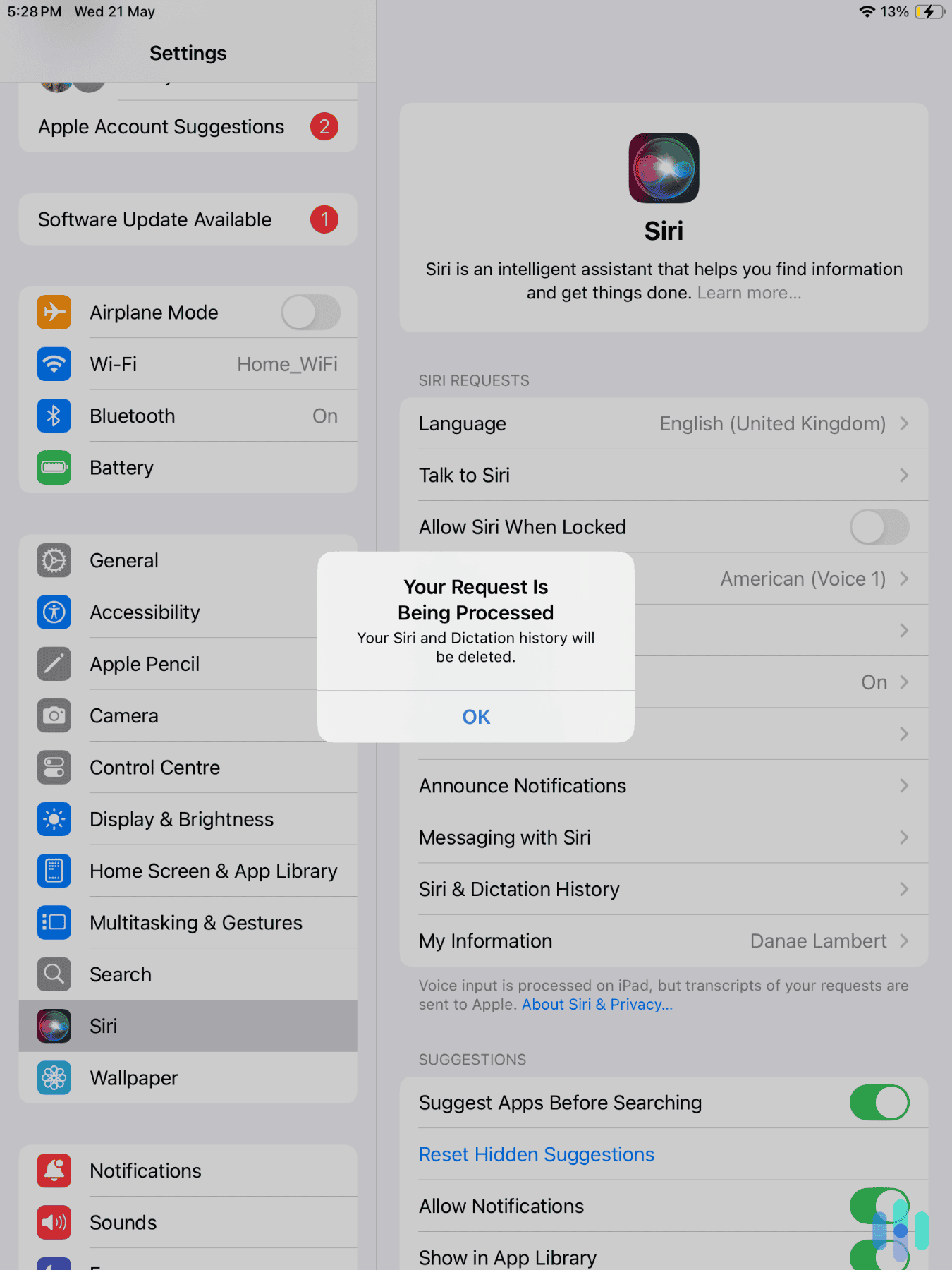 Apple promises to delete our Siri history
