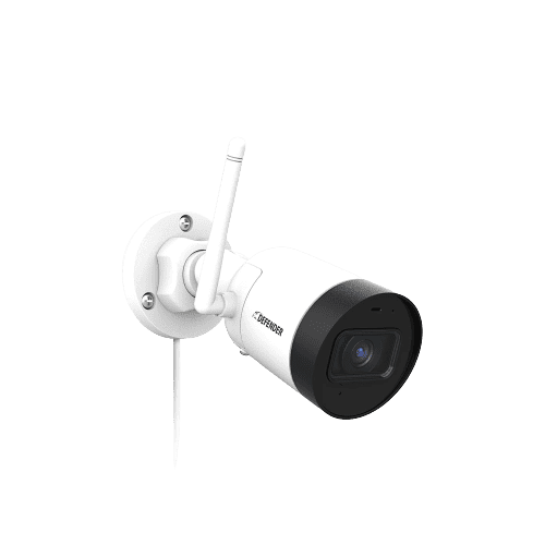 Defender Guard 2K WiFi Plug-In Power Security Camera - Product Header Image