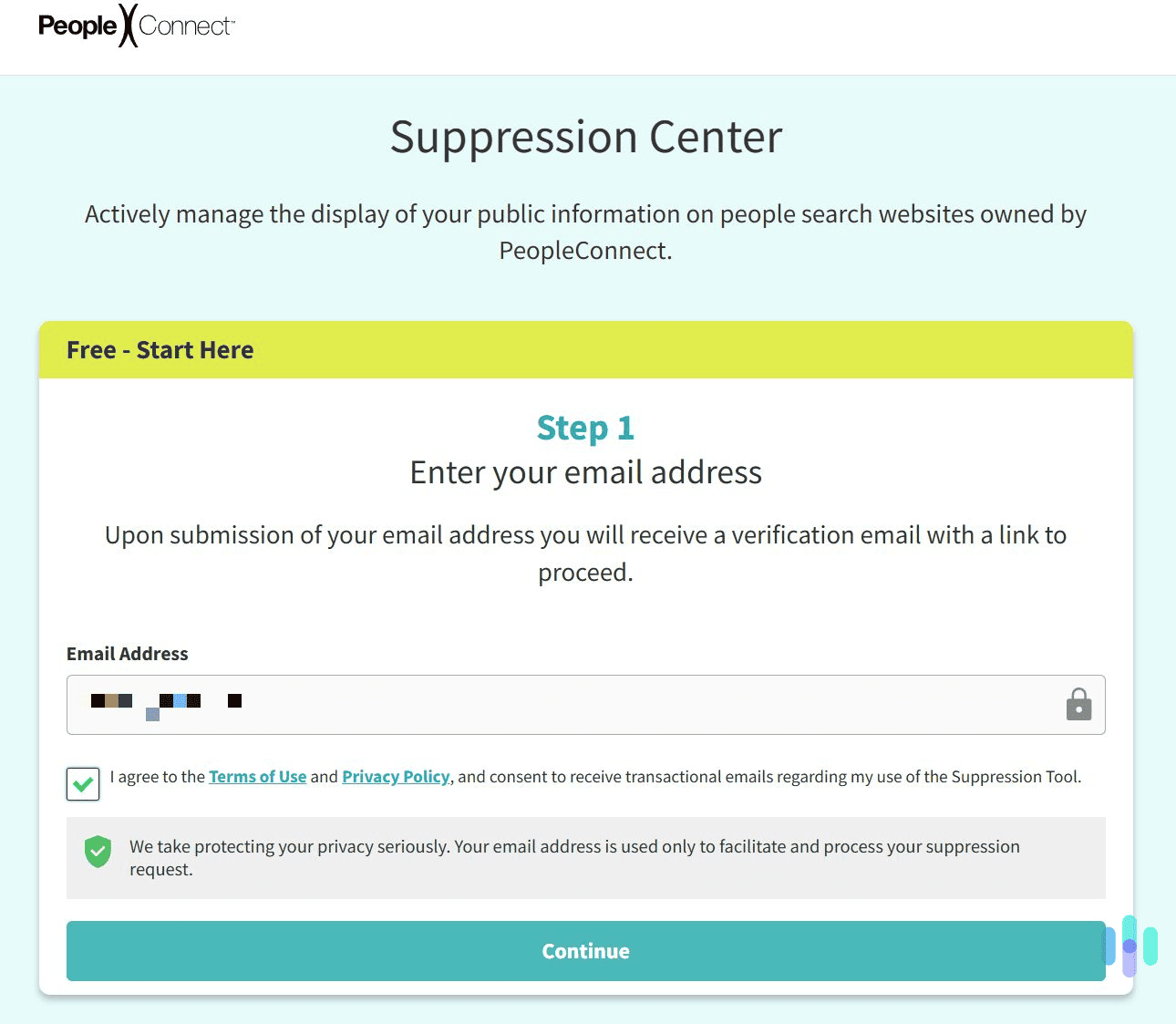 Enter your email address, then click the green button to proceed. Enter your email address, then click the green button to proceed.