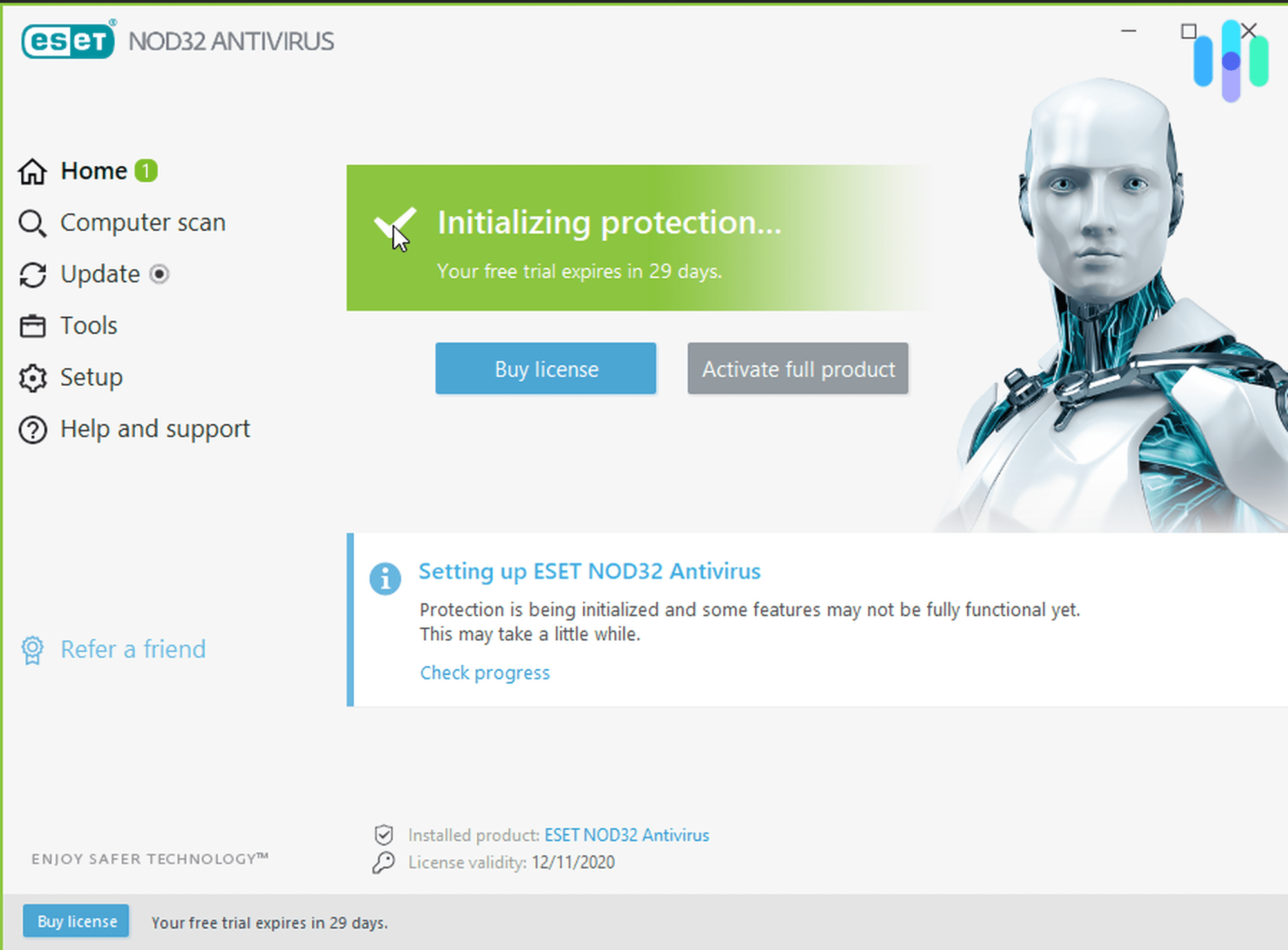 ESET Dashboard - Product Header Image