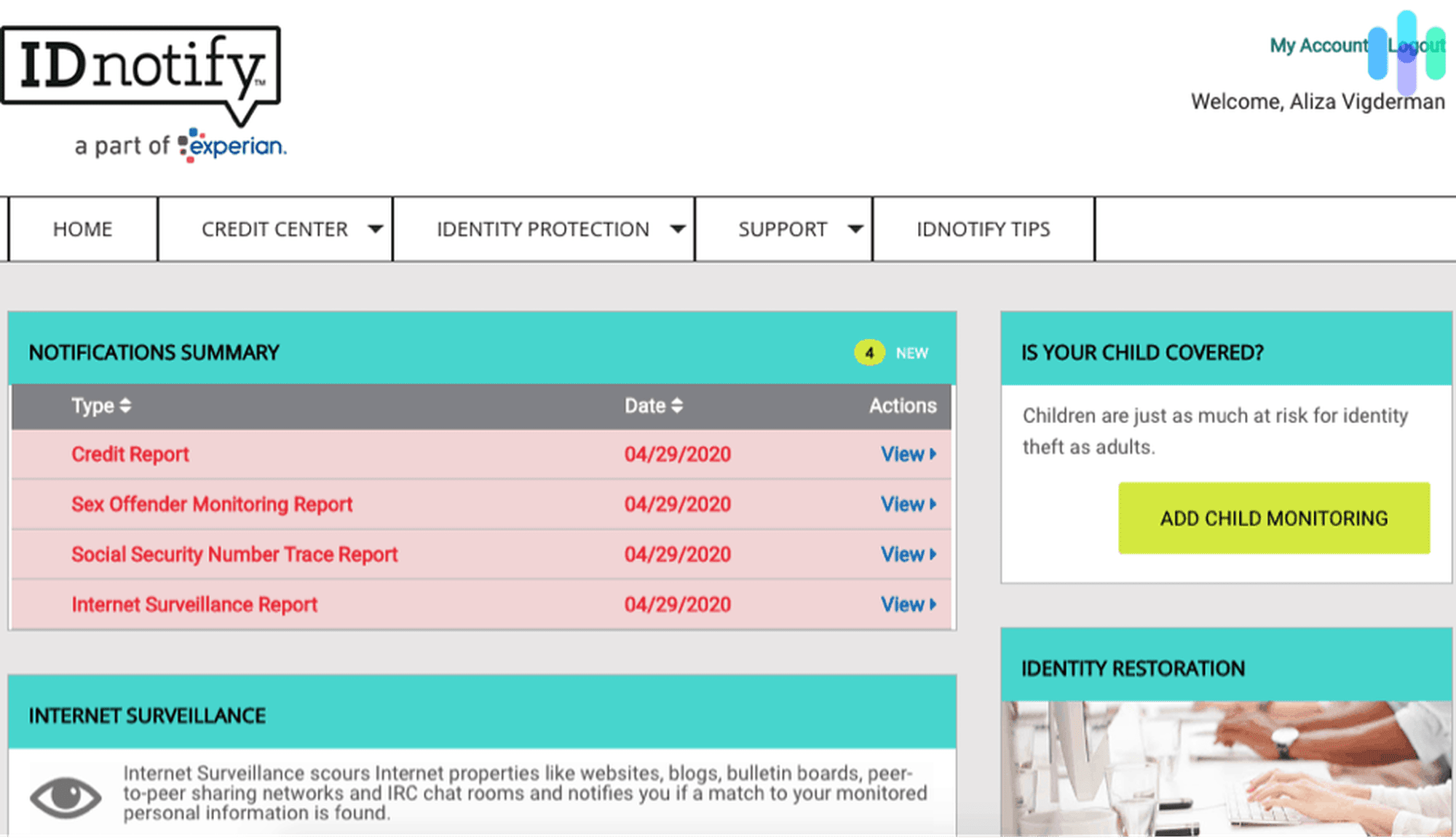 IDnotify: Identity Theft Protection At Its Best? - Product Image