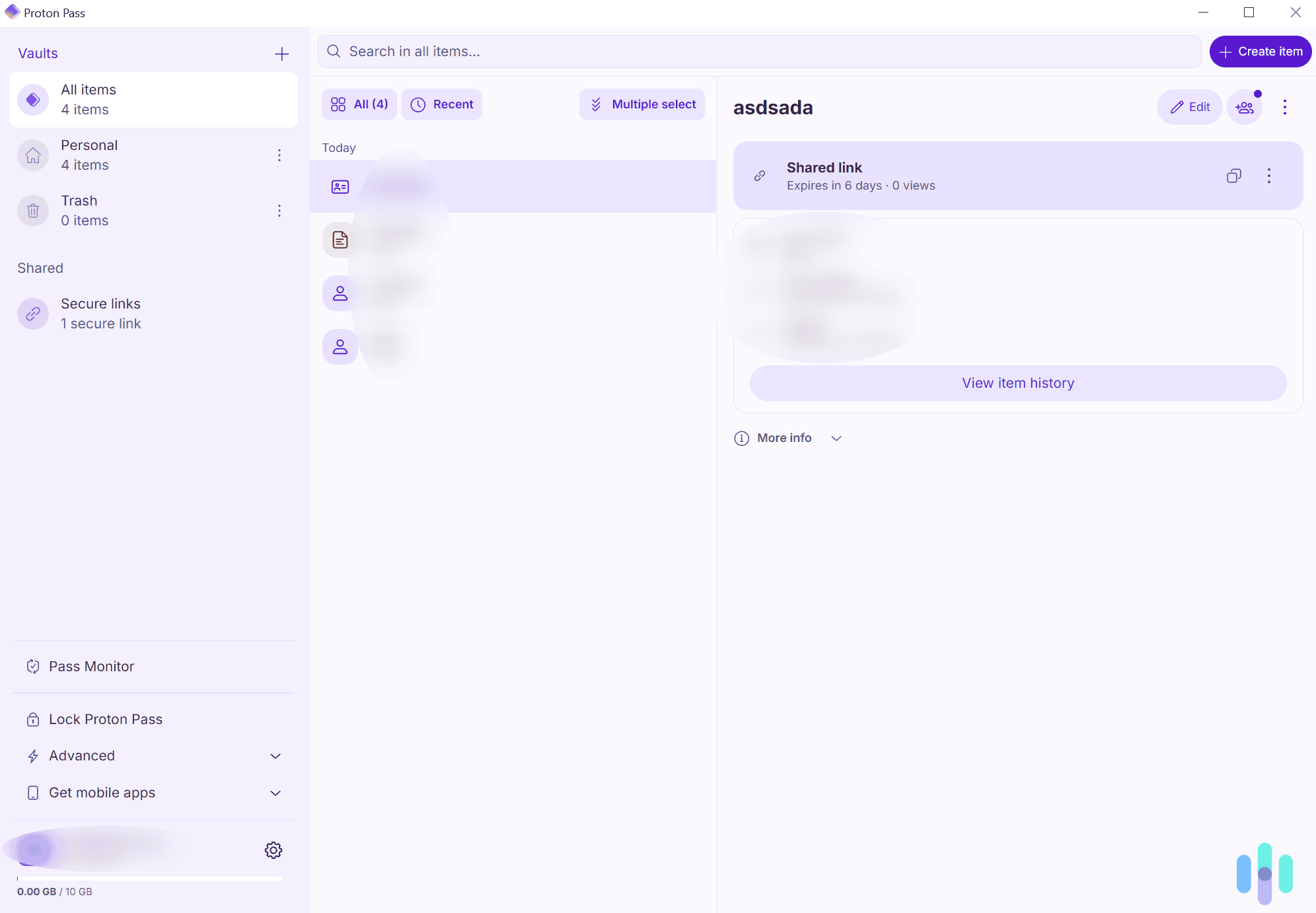 Proton Pass has intuitive desktop and mobile apps that are easy to set up and navigate.