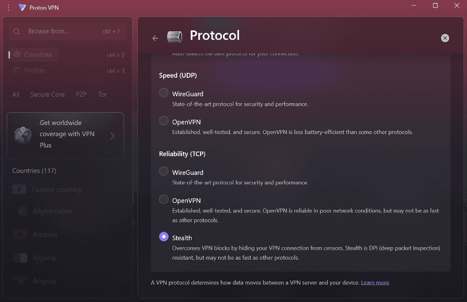 Proton VPN Protocol