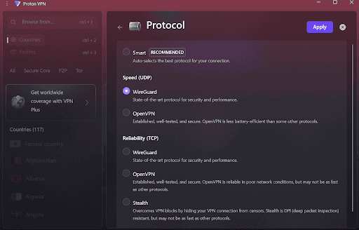 Proton VPN Protocol
