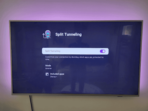 Proton VPN split tunneling