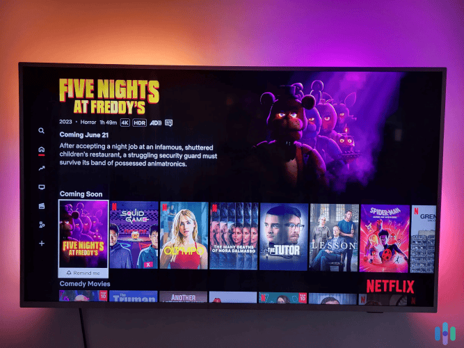 Proton VPN worked with Netflix on our Xbox Series X without issues, and also deliverd fast streaming speeds.