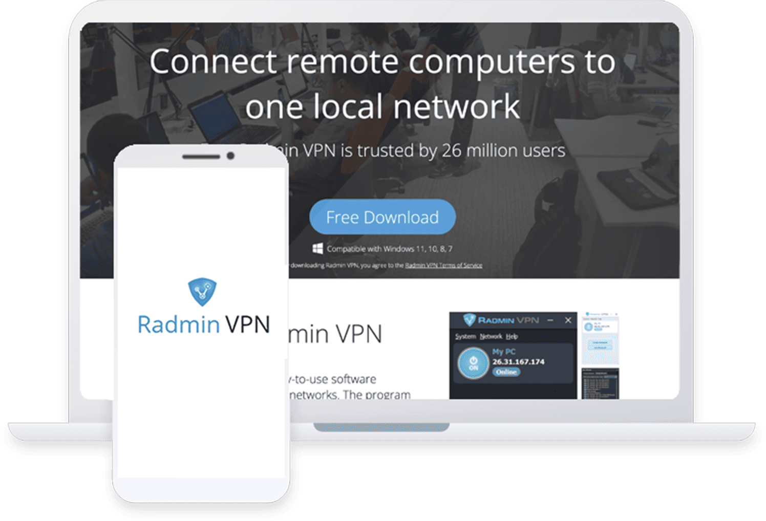 Radmin VPN 2025 - Product Image