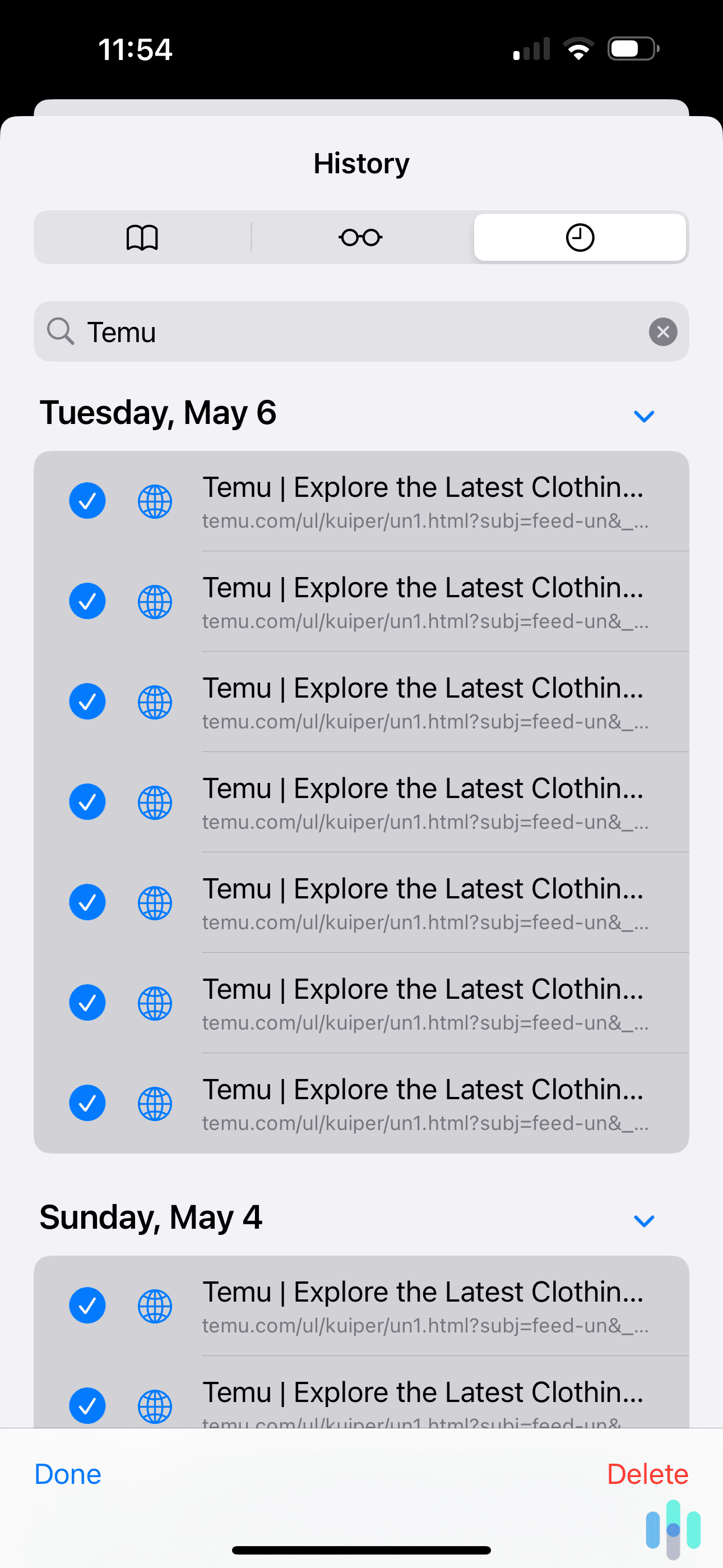 Removing websites from your iPhone's Safari history is straightforward.