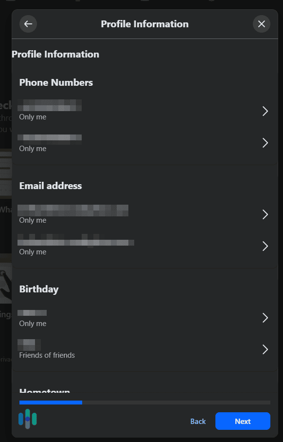It’s a good idea to keep your Facebook profile as private as possible. 