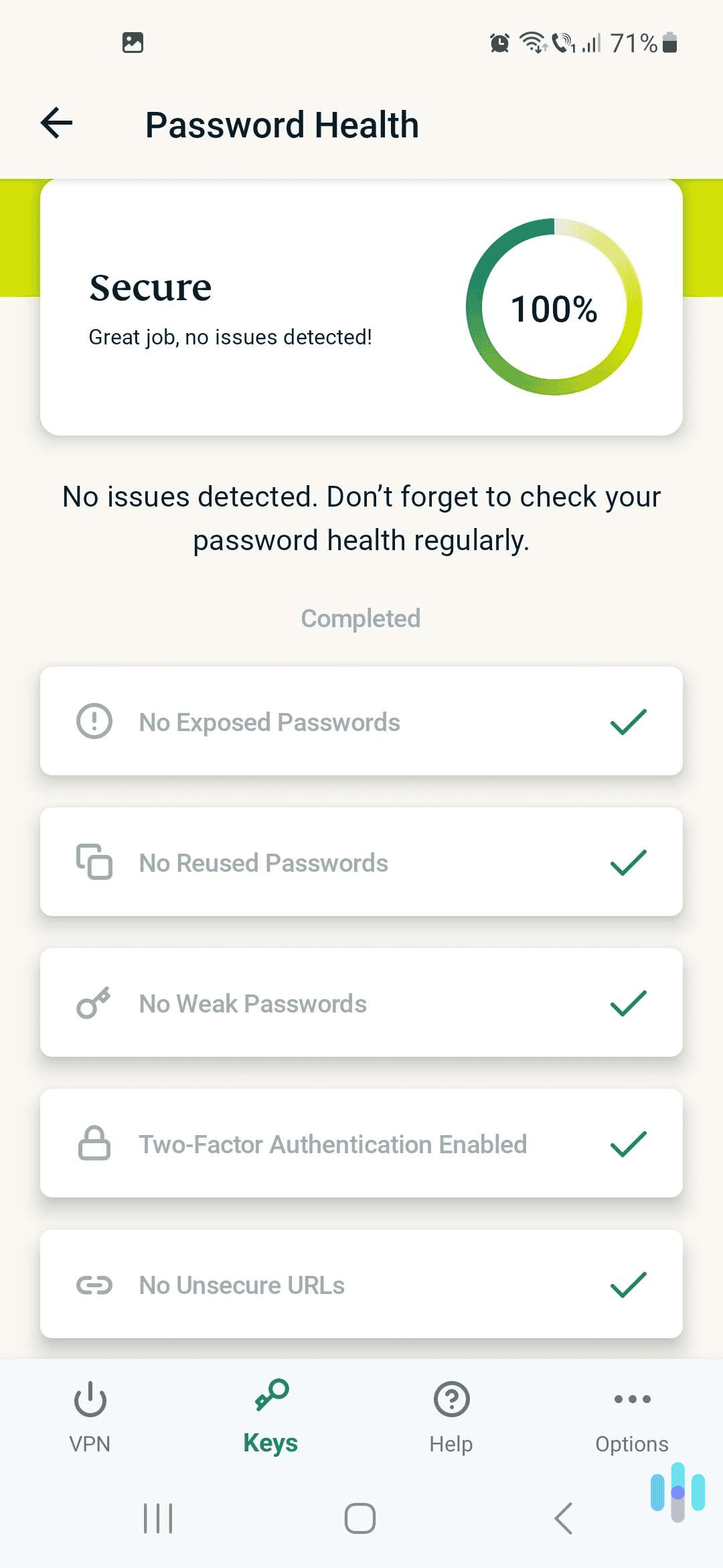 We recommend using the ExpressVPN Keys password manager to protect your logins for crypto exchanges and apps.